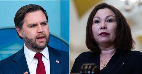 Photo of JD Vance and Tammy Duckworth