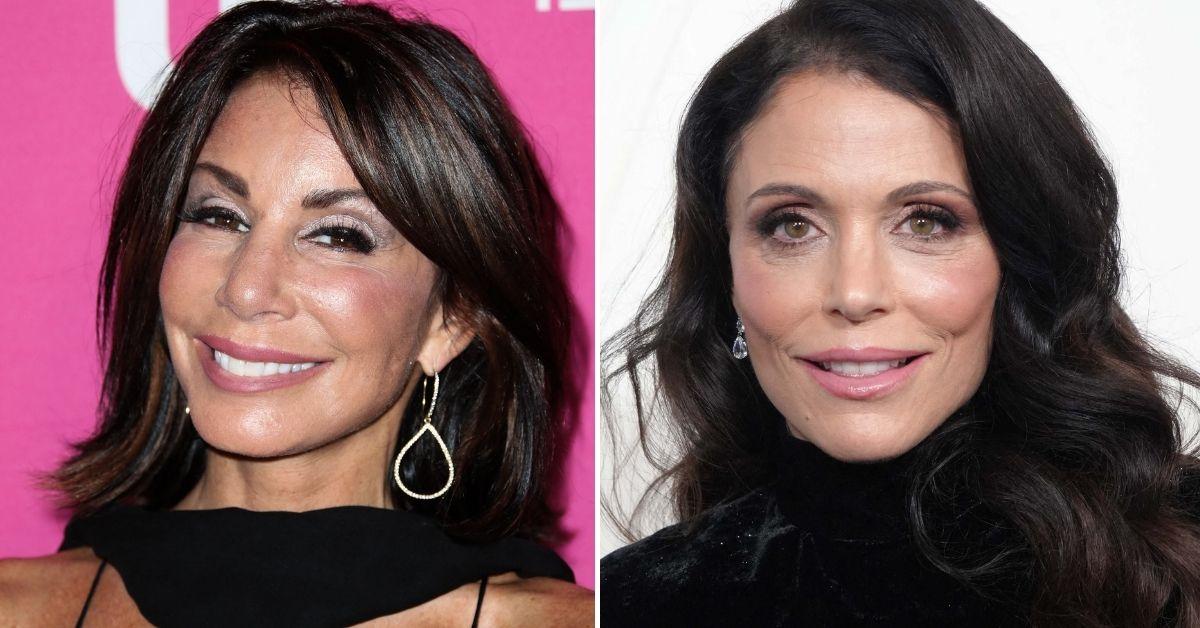 Split photo of Danielle Staub, Bethenny Frankel.