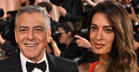 picture of George Clooney and Amal Clooney