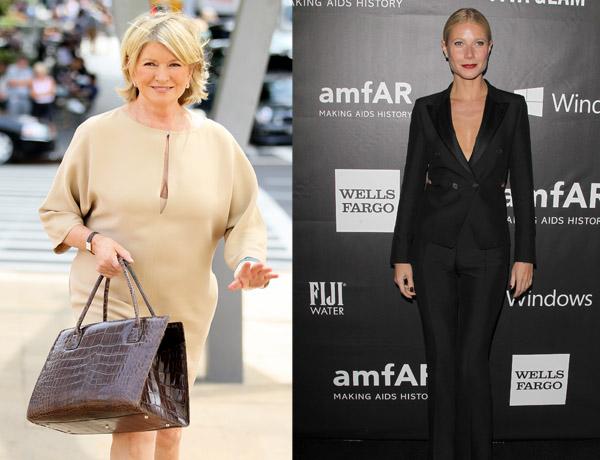 //gweneth paltrow martha stewart celebrity fued