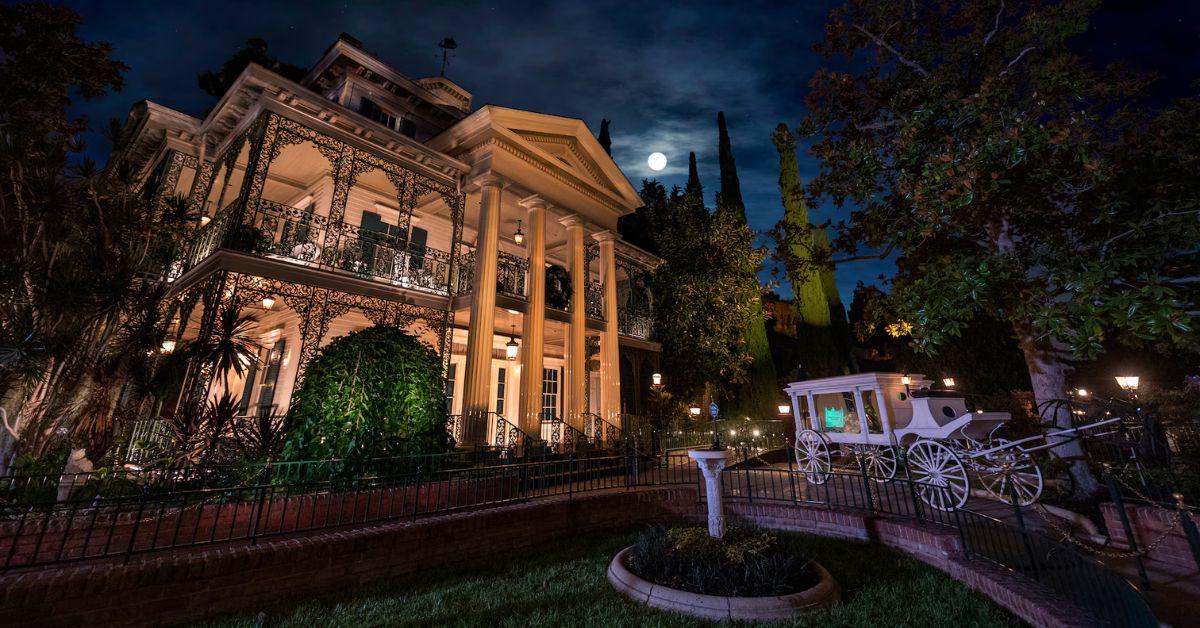 A woman died earlier after riding the Haunted Mansion attraction in Disneyland.