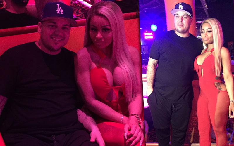 Blac Chyna & Rob Kardashian Strip Club Atlanta