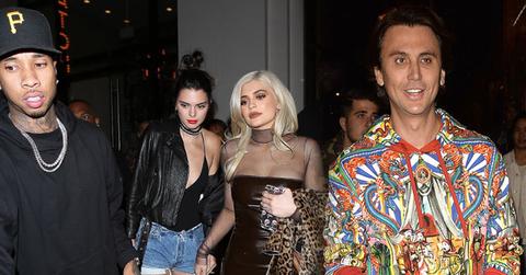 //kylie jenner kendall jenner jonathan cheban partying los angeles pp