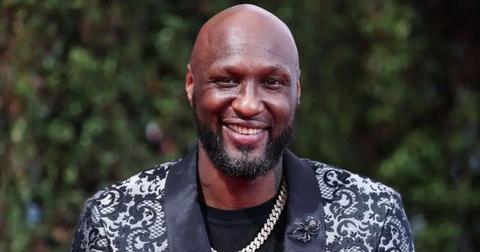 lamar odom joined by day fiance couple loren alexei event