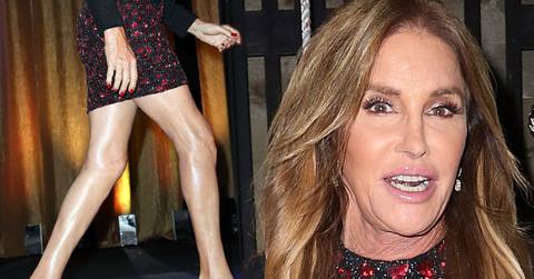 Caitlyn Jenner Sequins Mini Dress Transnation Queen Pageant Pics