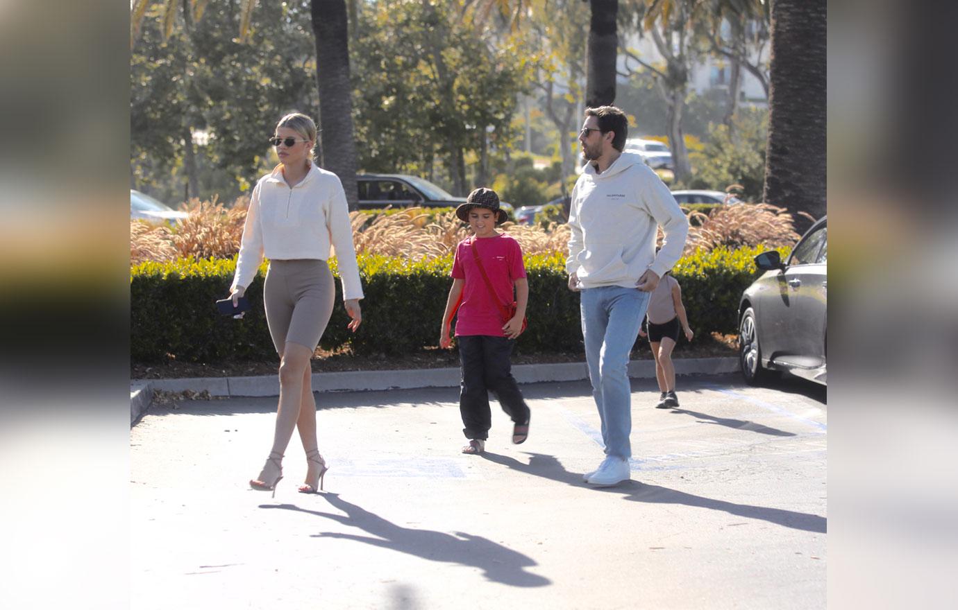 Scott Disick Sofia Richie Get Ice Cream After His Kourtney Trip