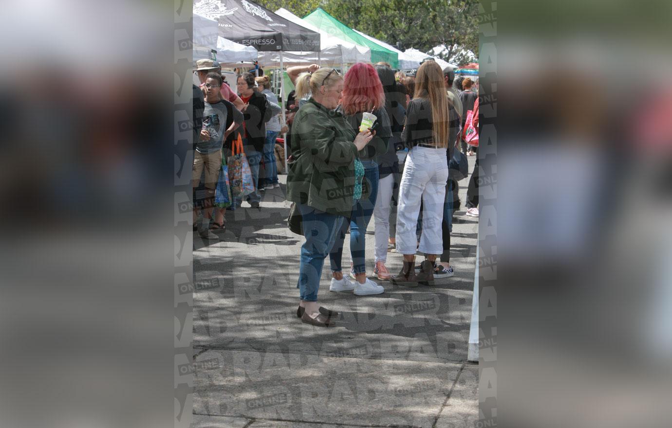 Janelle Brown Strolls Through A Flagstaff Farmer’s Market By Herself On Mother’s Day