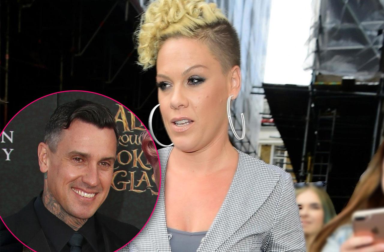 Pink Sees Red Over Husband Carey Hart’s Boozing