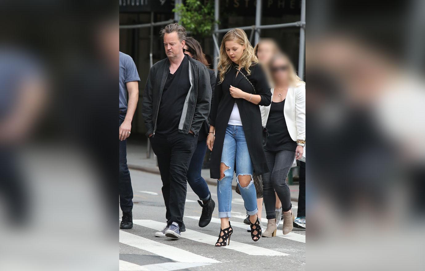 Matthew Perry Unrecognizable Sober NYC