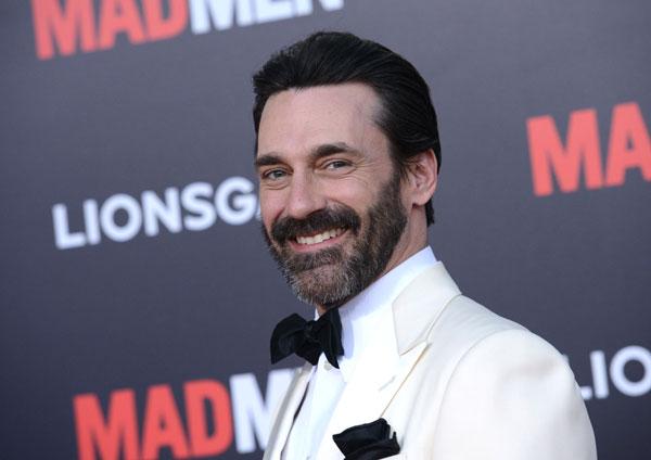 Jon Hamm Rehab -- 'Mad Men' Black & Red Ball