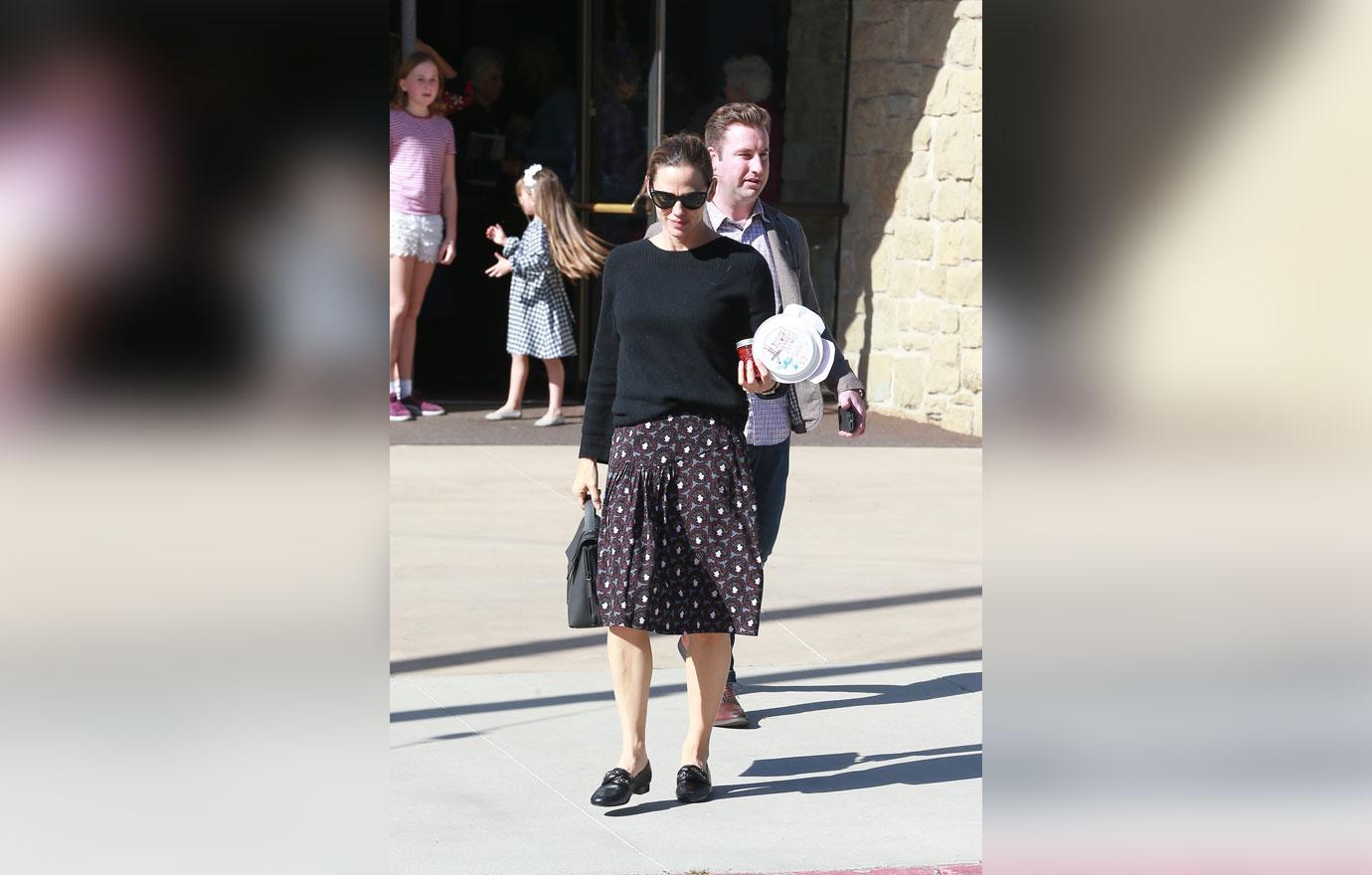 Jennifer Garner Ben Affleck Church Separate