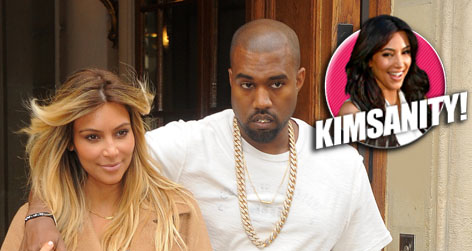 //kim kardashian kanye west paris fashion week square