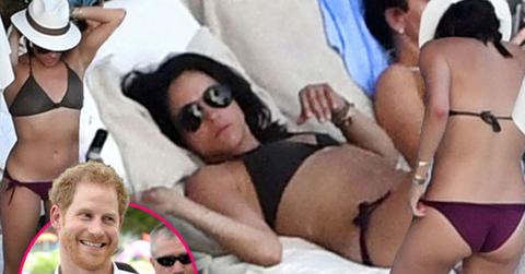 meghan markle bikini body butt italy