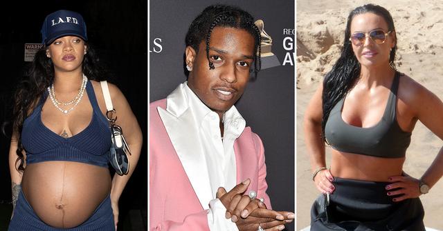 asap rocky flirty dms woman pregnant rihanna cheating main