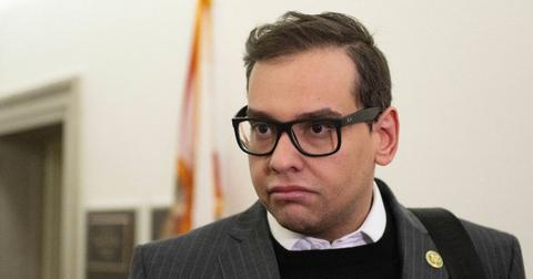 george santos lipstick wig drag queen persona kitara ravache cameo