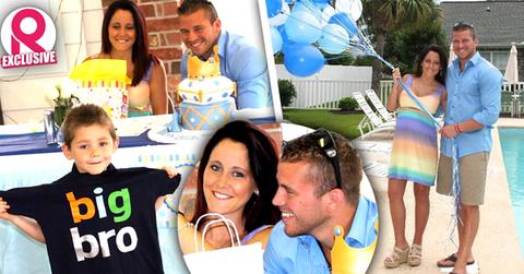 //jenelle evans nathan griffin two baby showers jace exclusive wide