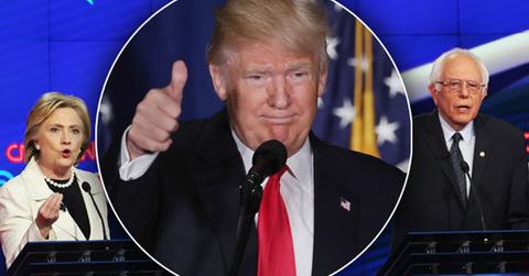 //donald trump beats hillary clinton new national poll presidential frontrunner pp