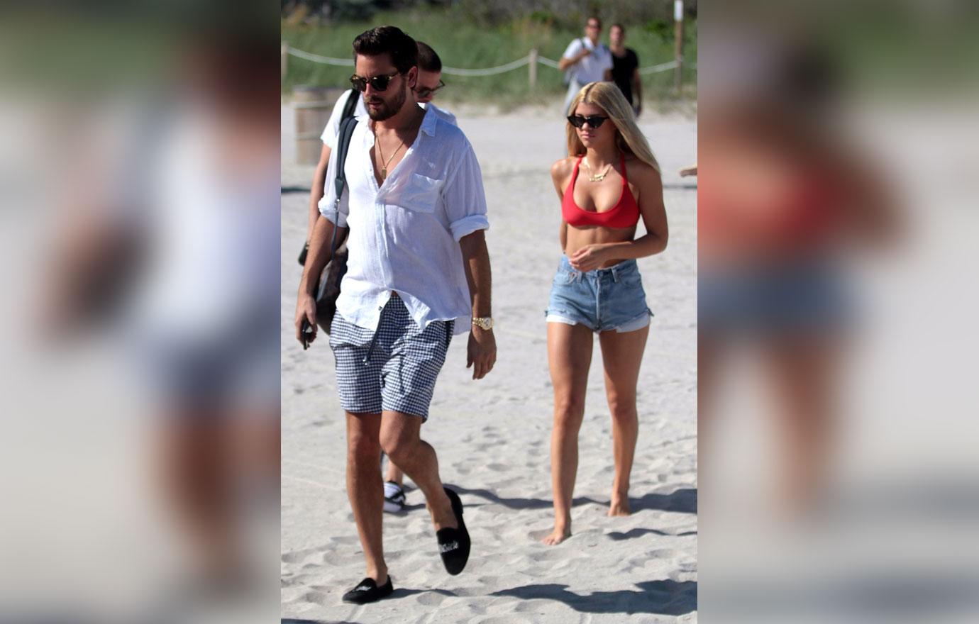 //Scott Disick Sofia Richie relationship photos