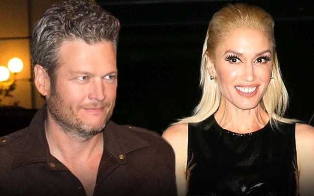 //gwen stefani blake shelton cozy dates pp