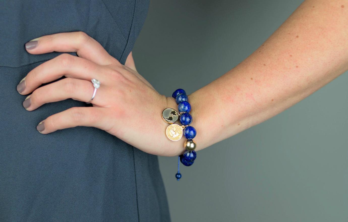 Look for Oscar nominees to be wearing TAPS for Hope Afghan lapis bracelets.