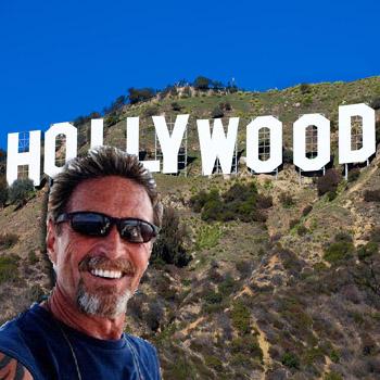 //john mcafee hollywood