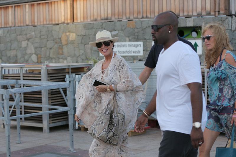 Kris Jenner Vacations With BF Corey Gamble In St. Barts: Photos