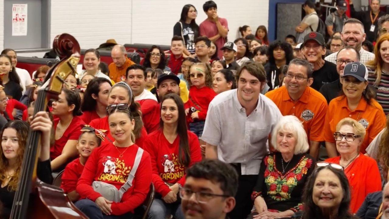 Photo of RJ Mitte at community event