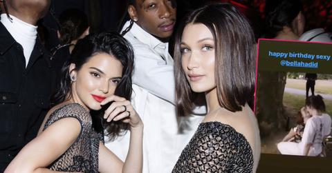 Kendall Jenner Posts Video Kissing Bella Hadid For Her Birthday