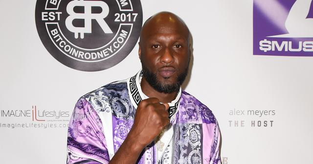 lamar odom celebrity boxing first appearance photos ex girlfriend child support