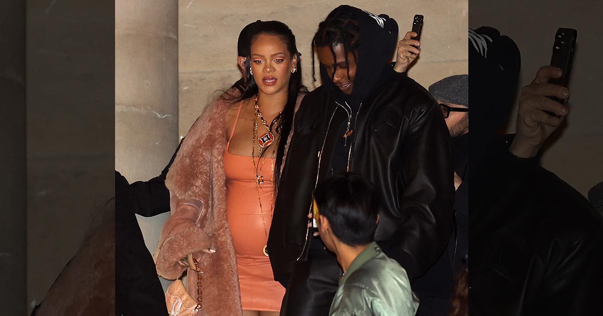 Rihanna Wears $4k Louis Vuitton Boots Out In The Snow For Dinner With BF ASAP  Rocky