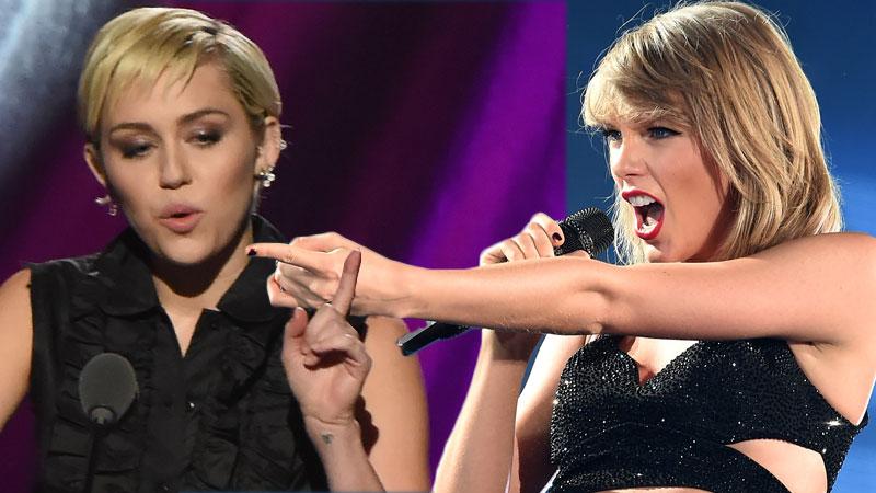 Miley Cyrus Says Taylor Swift Sets A Bad Example