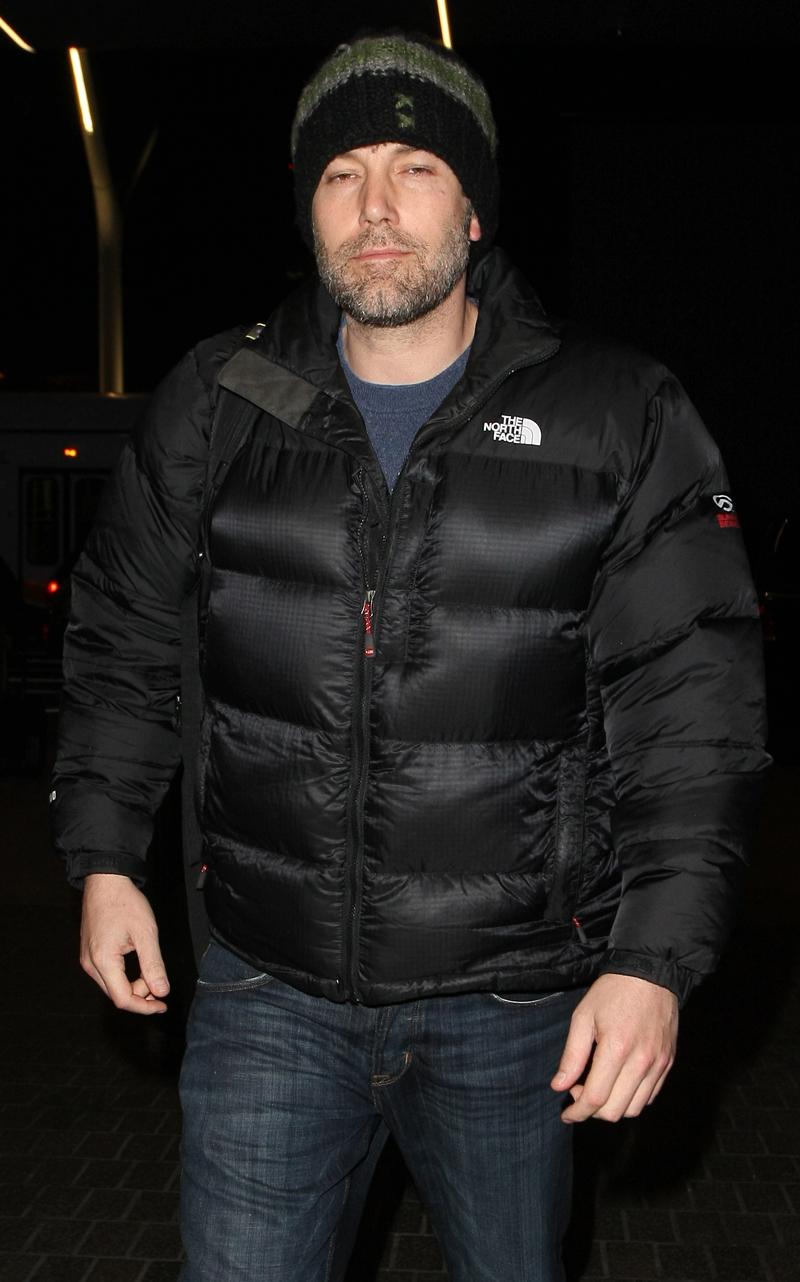 Ben Affleck Tired Divorce LAX