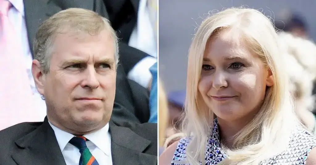 Composite photo of Prince Andrew and Virginia Giuffre