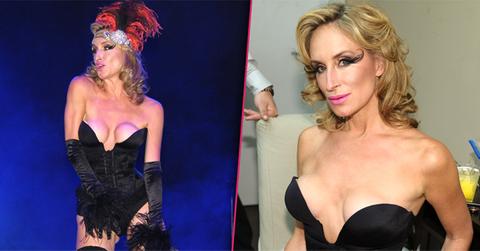 //sonja morgan boobjob wide