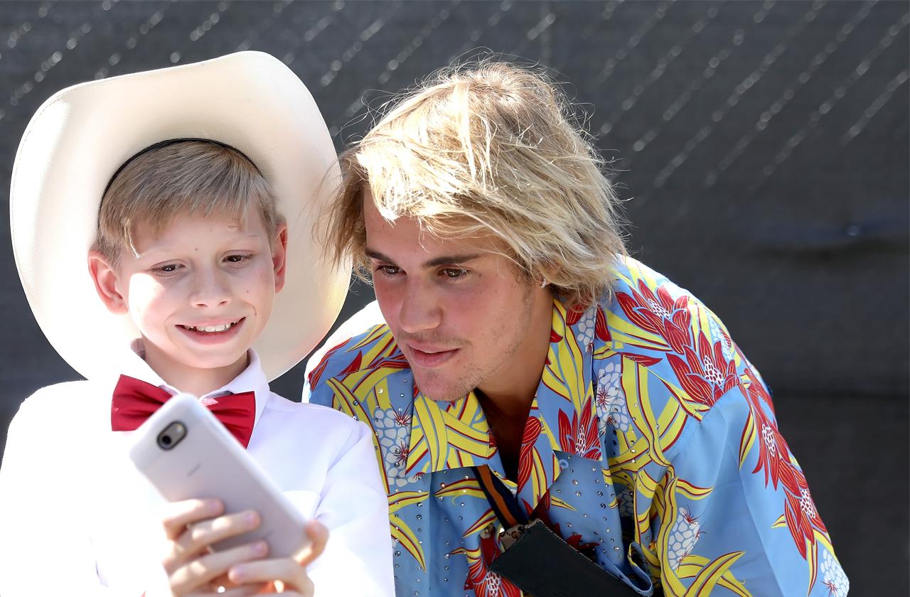 Justin Bieber In Coachella Bust Up