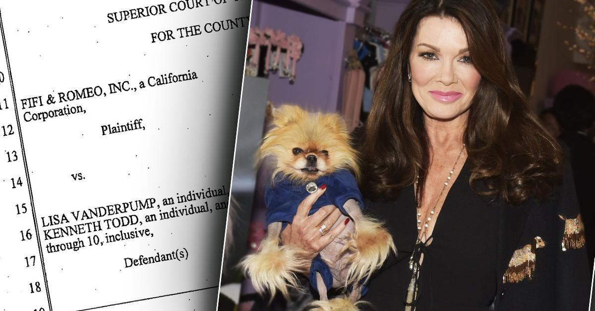 lisa vanderpump dog clothing line