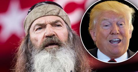 //duck dynasty star phil robertson endorses donald trump president pp