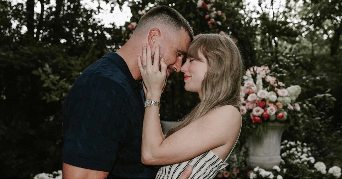 Photo of Taylor Swift and Travis Kelce