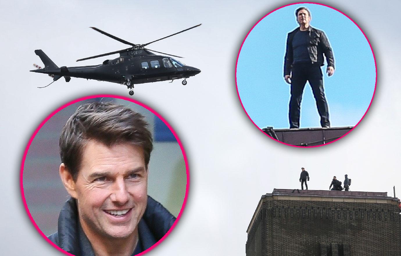 Tom Cruise Back On Mission Impossible Set After Broken AnkleTom Cruise