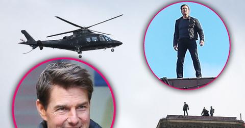 Tom Cruise Back On Mission Impossible Set After Broken Ankle