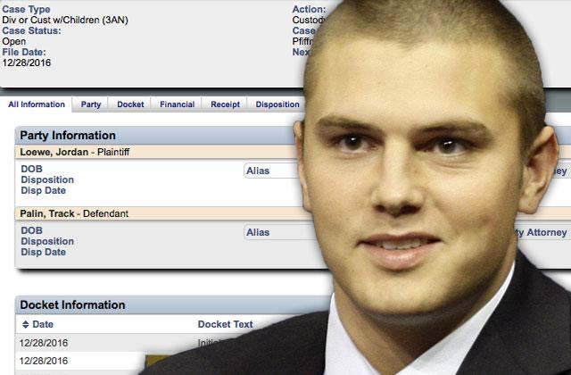 Track Palin Custody Case Jordan Loewe