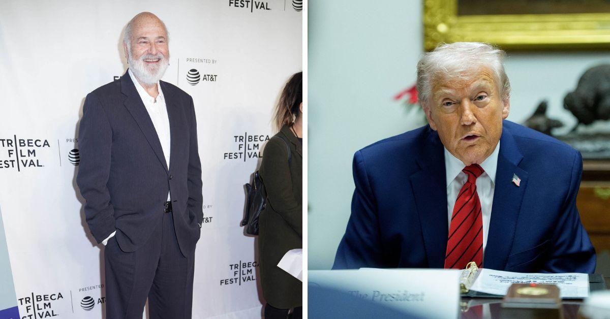 Photo of Rob Reiner, Donald Trump