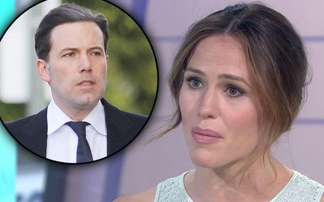 //jennifer garner today interview ben affleck divorce