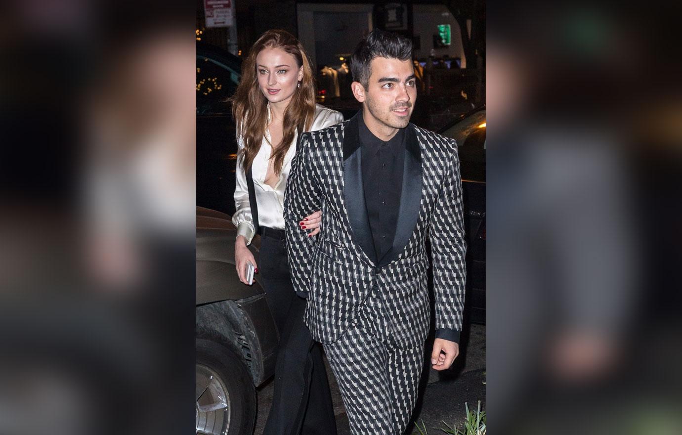 //joe jonas and sophie turner have wild engagement party