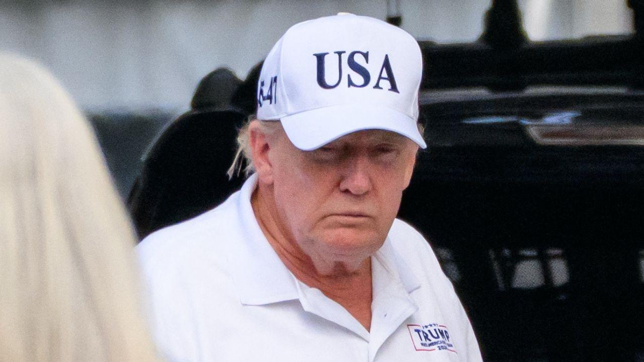 image of Donald Trump also shared an AI-edited photo from the weekend.