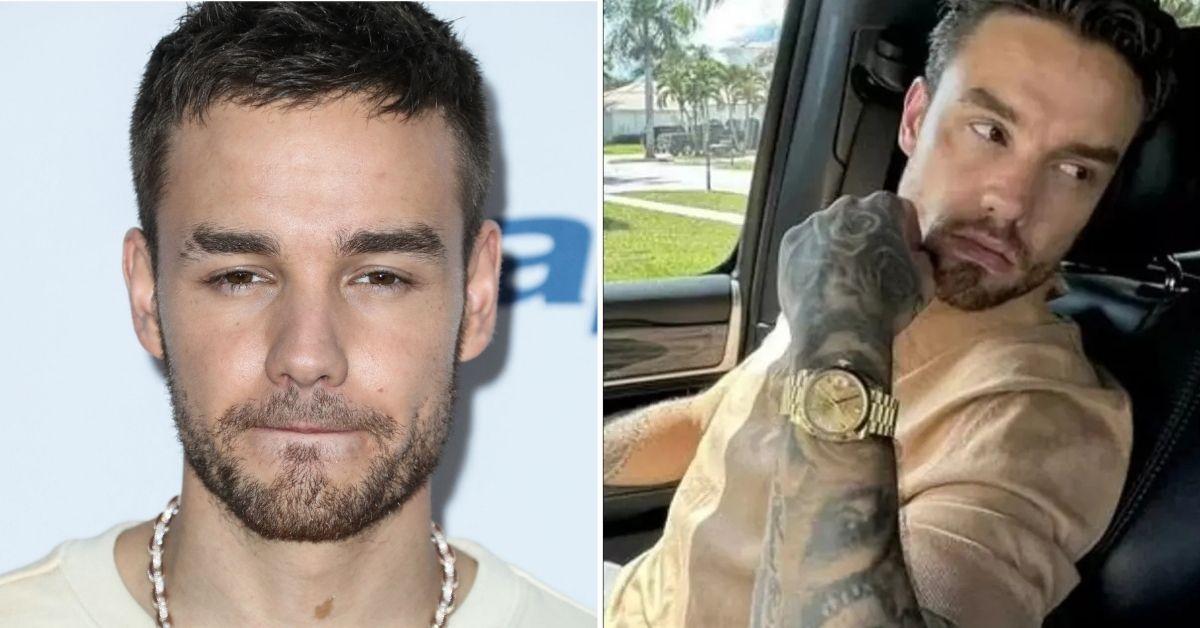 Split photo of Liam Payne