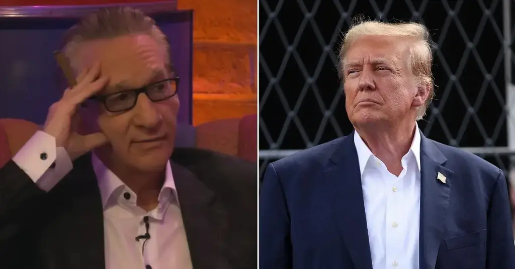 Composite photo of Bill Baher and Donald Trump