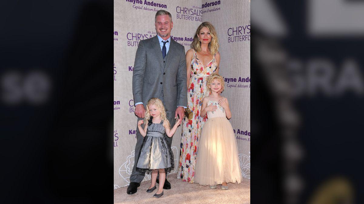 picture of Eric Dane, Rebecca Gayheart and daughters