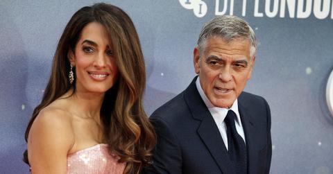 Photo of George and Amal Clooney