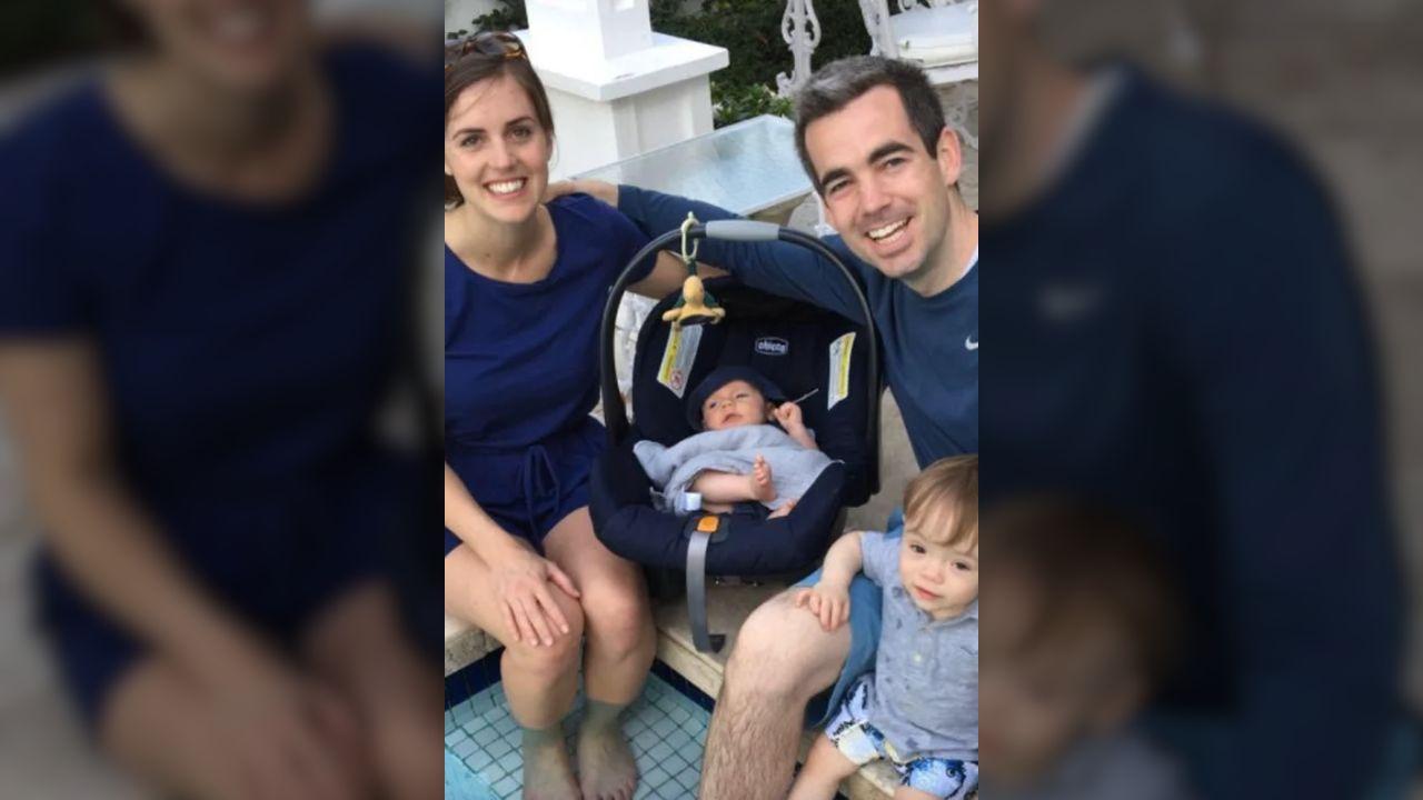 A photo of Kyle Kennedy and her family